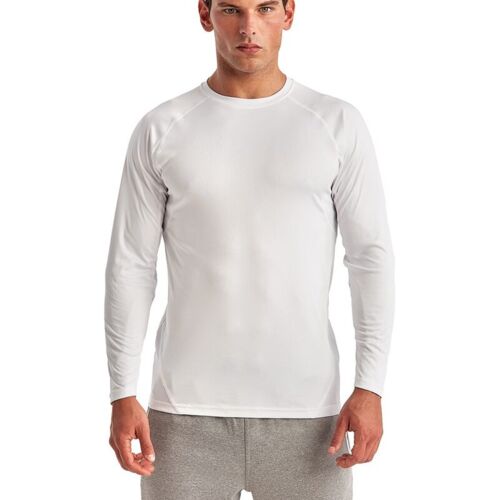 Unisex Panelled Long Sleeve Tech T-Shirt Thumbnail