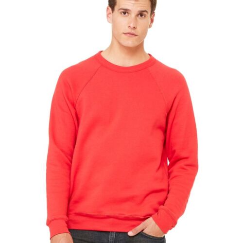 BELLA+CANVAS® Unisex Sponge Fleece Raglan Sweatshirt Thumbnail