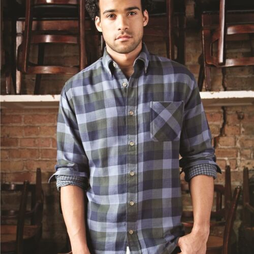 Vintage Brushed Flannel Long Sleeve Shirt Thumbnail