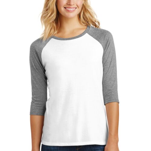 Women's Perfect Tri ® 3/4 Sleeve Raglan (LAST NAME OPTION) Thumbnail