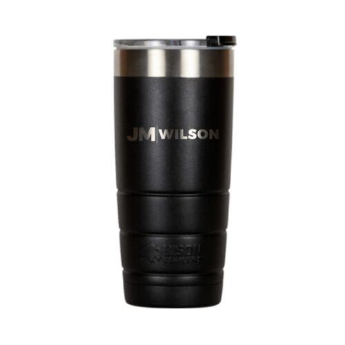 Black 22oz Bison Tumbler (JM Wilson) Thumbnail