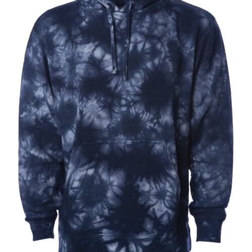 Midweight Tie-Dyed Hooded Sweatshirt Thumbnail