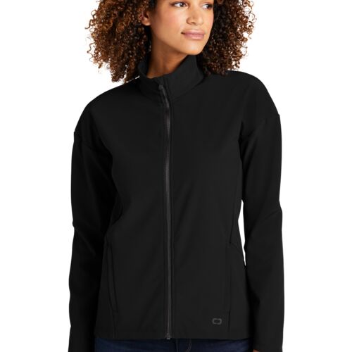 Copy of Ladies Commuter Full Zip Soft Shell cougar Thumbnail