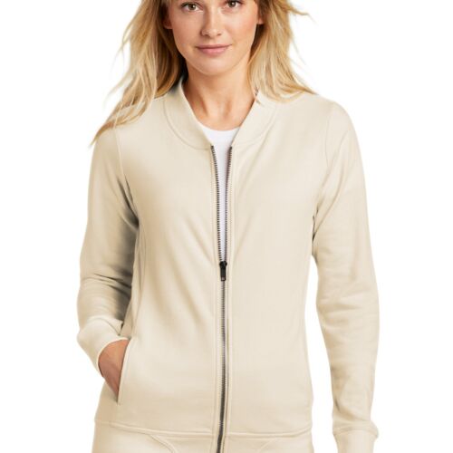 Women's Lightweight French Terry Bomber (Last Name Option) Thumbnail