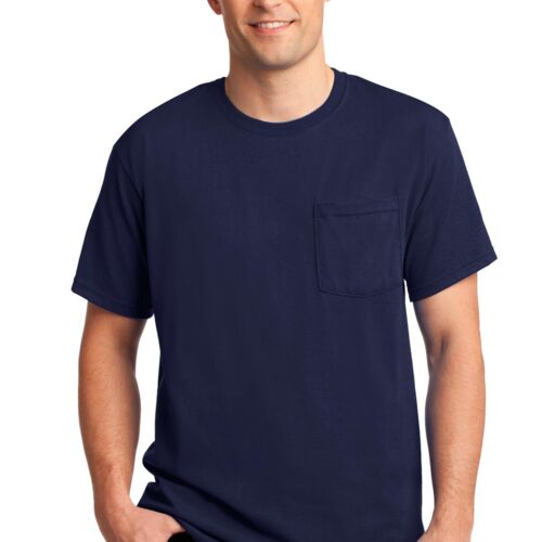 Dri Power® 50/50 Cotton/Poly Pocket T-Shirt Thumbnail