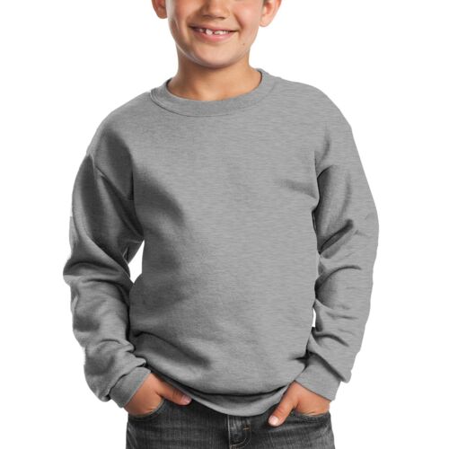 Youth Core Fleece Crewneck Sweatshirt (NAME OPTION) Thumbnail