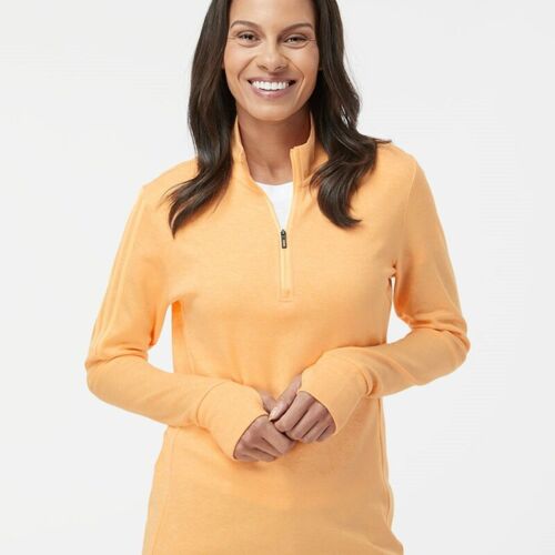 Copy of Women's 3-Stripes Quarter-Zip Sweater (DCDS Faculty) Thumbnail