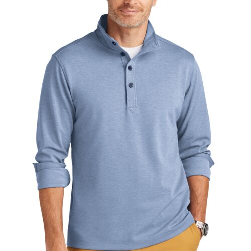 Brooks Brothers® Men's Mid-Layer Stretch 1/2-Button (Yeo & Yeo) Thumbnail