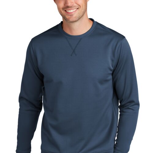Performance Fleece Crewneck Sweatshirt (BACK/SLEEVE Customization) Thumbnail