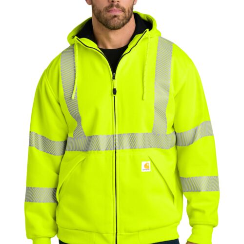 	Carhartt® ANSI 107 Class 3 Lined Full-Zip Sweatshirt (SHOPCSM) Thumbnail