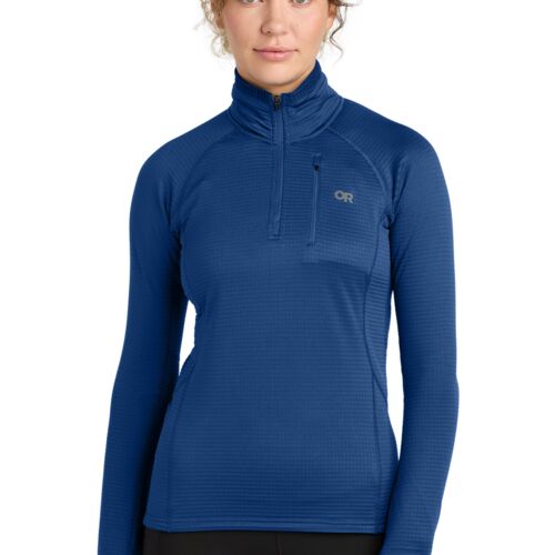 Women's Tech Grid 1/4 Zip Fleece (Allegan Northward) Thumbnail
