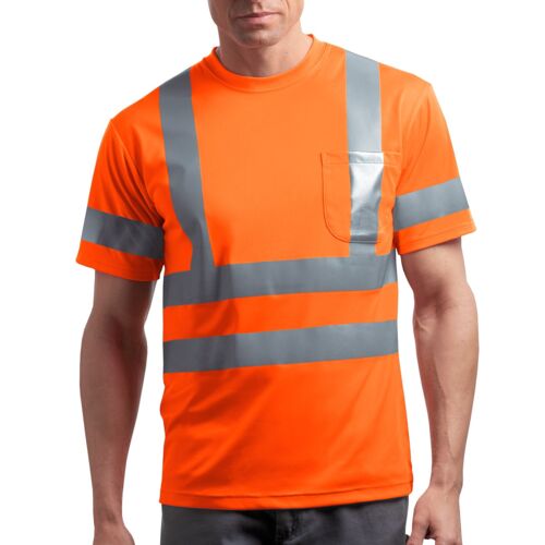 CornerStone® ANSI 107 Class 3 Short Sleeve Snag-Resistant Reflective T-Shirt (CSM New Hire) Thumbnail