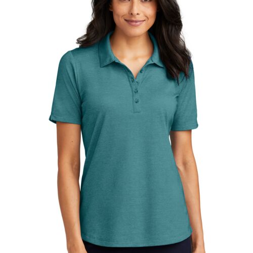 Port Authority® Women's Fine Pique Blend Polo (CSM New Hire) Thumbnail