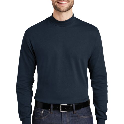 Port Authority® Interlock Knit Mock Turtleneck (NO SIZE UPCHARGE) Thumbnail