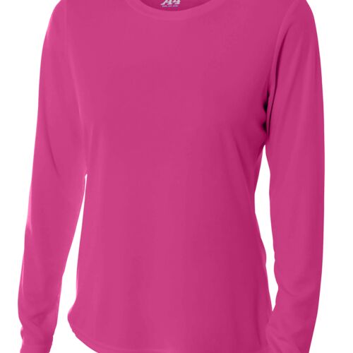 A4 Women’s Cooling Performance Long Sleeve Tee (NO SIZE UPCHARGE) Thumbnail