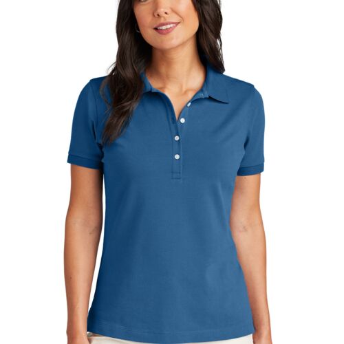 Brooks Brothers® Women’s Pima Cotton Pique Polo (Yeo & Yeo) Thumbnail