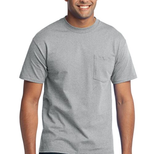 Port & Company® Tall Core Blend Pocket Tee (NO SIZE UPCHARGE) Thumbnail