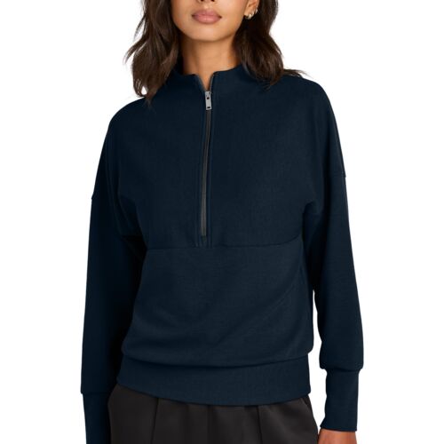 Mercer+Mettle® Women’s Linear Texture 1/4-Zip (KA Name/Specialty Option) Thumbnail
