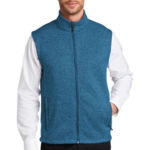 Port Authority® Sweater Fleece Vest (Jaqua) Thumbnail