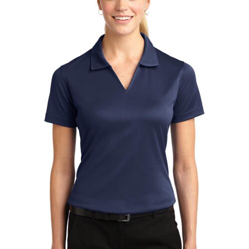 Sport-Tek® Women's Dri-Mesh® V-Neck Polo (Jaqua) Thumbnail