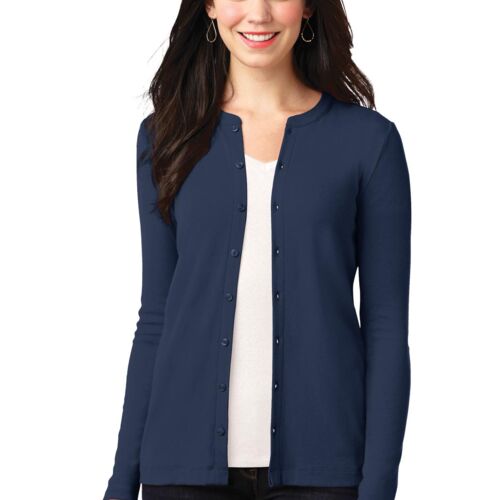 Port Authority® Women's Concept Stretch Button-Front Cardigan (Yeo & Yeo) Thumbnail