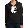 Women's Fitted Jersey Full Zip Hoodie Thumbnail