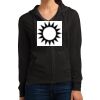 Women's Fitted Jersey Full Zip Hoodie Thumbnail