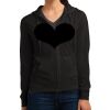 Women's Fitted Jersey Full Zip Hoodie Thumbnail