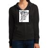 Women's Fitted Jersey Full Zip Hoodie Thumbnail