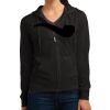Women's Fitted Jersey Full Zip Hoodie Thumbnail