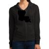 Women's Fitted Jersey Full Zip Hoodie Thumbnail