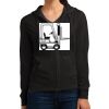 Women's Fitted Jersey Full Zip Hoodie Thumbnail