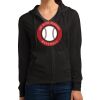 Women's Fitted Jersey Full Zip Hoodie Thumbnail