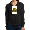 Women's Fitted Jersey Full Zip Hoodie Thumbnail