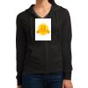 Women's Fitted Jersey Full Zip Hoodie Thumbnail