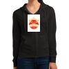 Women's Fitted Jersey Full Zip Hoodie Thumbnail