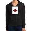 Women's Fitted Jersey Full Zip Hoodie Thumbnail