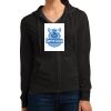 Women's Fitted Jersey Full Zip Hoodie Thumbnail