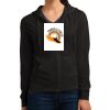 Women's Fitted Jersey Full Zip Hoodie Thumbnail