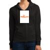 Women's Fitted Jersey Full Zip Hoodie Thumbnail