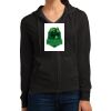 Women's Fitted Jersey Full Zip Hoodie Thumbnail