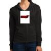 Women's Fitted Jersey Full Zip Hoodie Thumbnail
