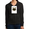 Women's Fitted Jersey Full Zip Hoodie Thumbnail