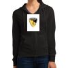 Women's Fitted Jersey Full Zip Hoodie Thumbnail