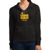 Women's Fitted Jersey Full Zip Hoodie Thumbnail