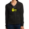 Women's Fitted Jersey Full Zip Hoodie Thumbnail