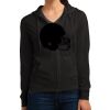 Women's Fitted Jersey Full Zip Hoodie Thumbnail
