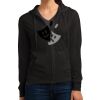 Women's Fitted Jersey Full Zip Hoodie Thumbnail