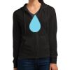Women's Fitted Jersey Full Zip Hoodie Thumbnail