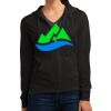 Women's Fitted Jersey Full Zip Hoodie Thumbnail